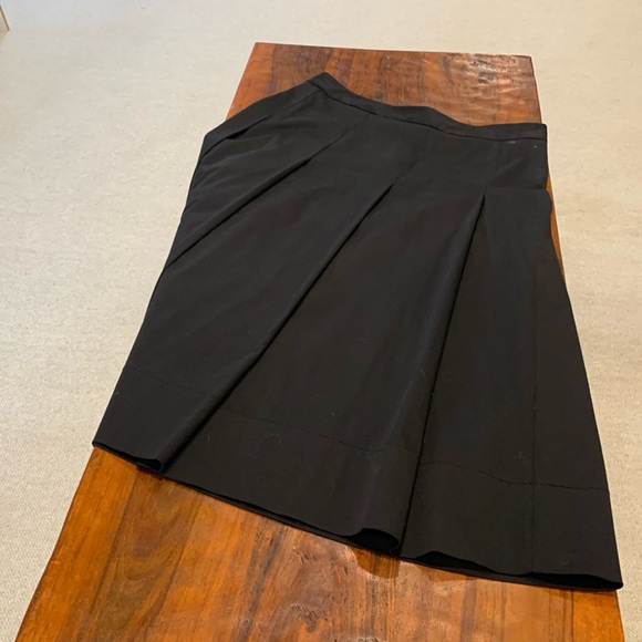 Contemporaine black pleated skirt - Picture 1 of 5